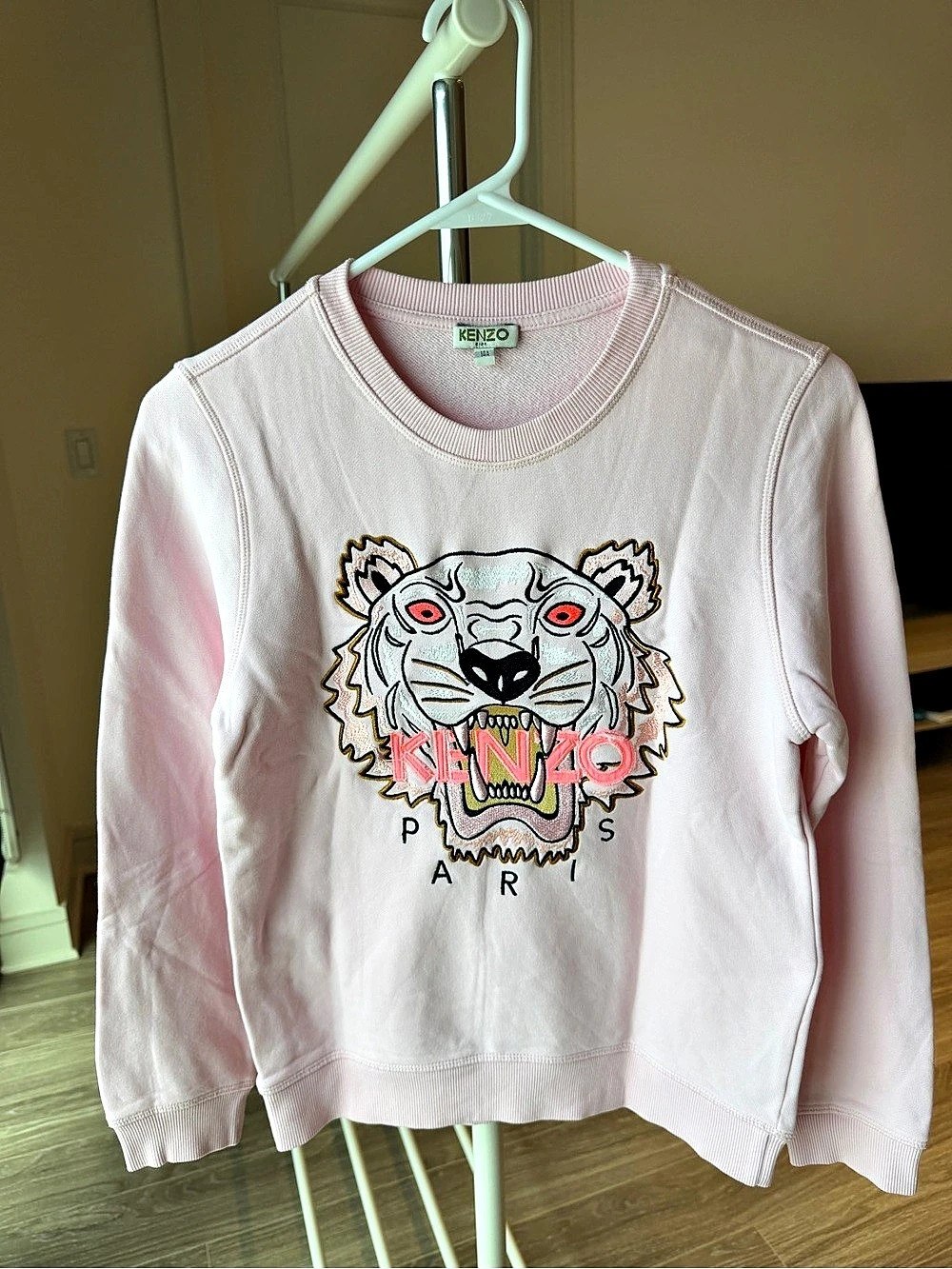 KENZO Tiger Sweatshirt Pink in Pink